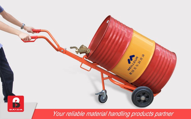 Portable Mechanical Oil Drum Trolley DE400