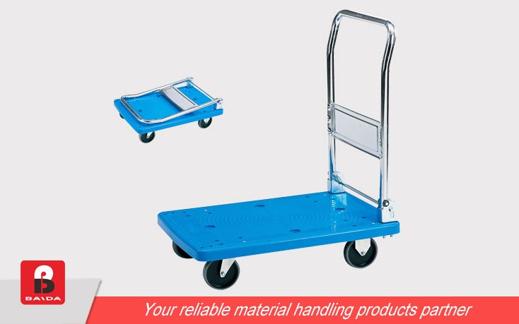 Plastic Platform Truck PC201A/PC301A A-Foldable Handle