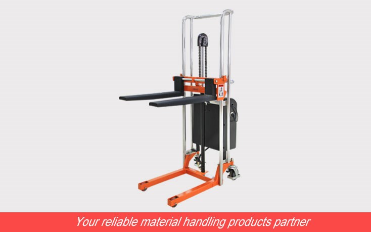 Electric Pallet Stacker &nbsp; &nbsp; &nbsp; &nbsp; &nbsp; &nbsp; &nbsp; &nbsp;EJ Model