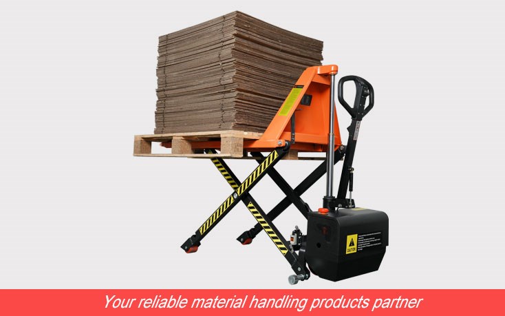 Semi-Electric Double cylinder high-lifting carrying vehicle ................