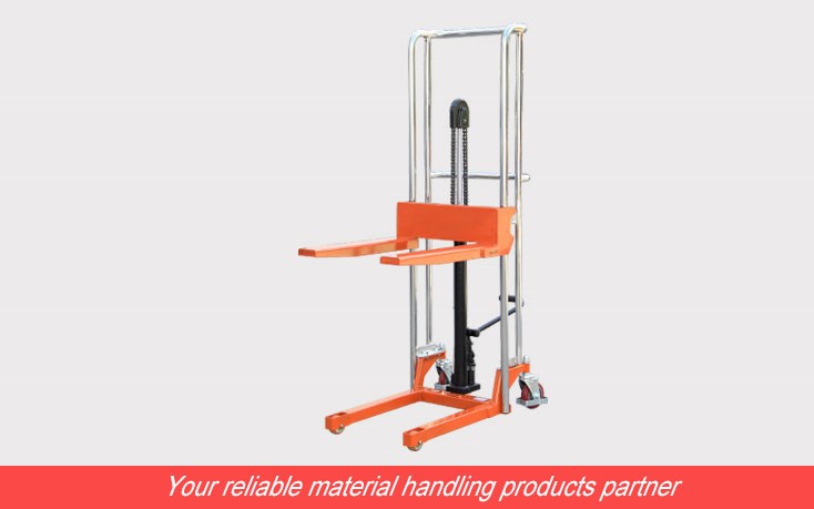 Hydraulic Pallet Stacker &nbsp; &nbsp;PF Model &nbsp;...........................................