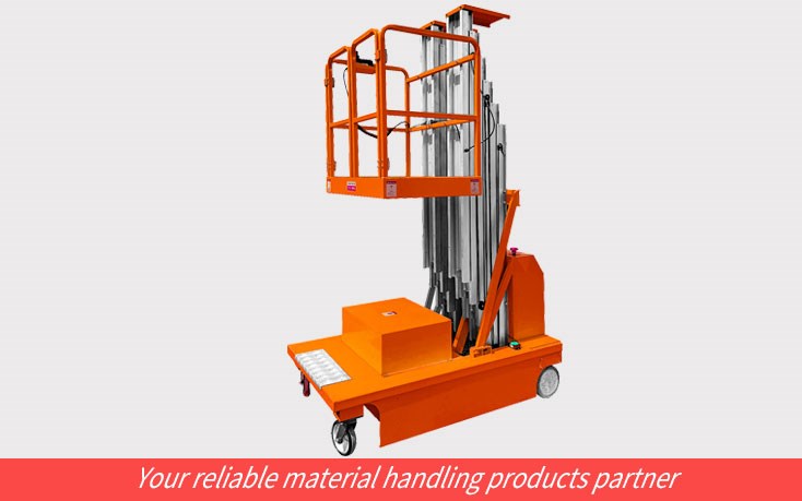 Fully Automatic Hydraulic Steering Aluminum Alloy Elevating Platform